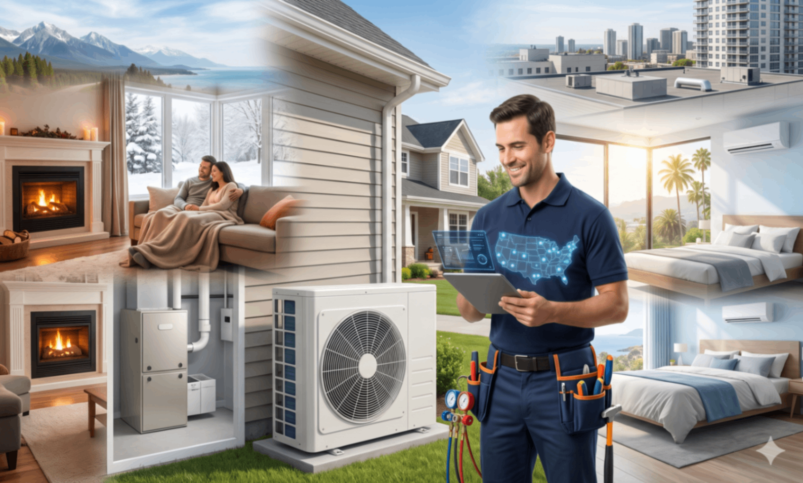 HVAC in Long Pond, PA
